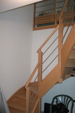 ESCALIER LIMON A LA FRANCAISE BOIS