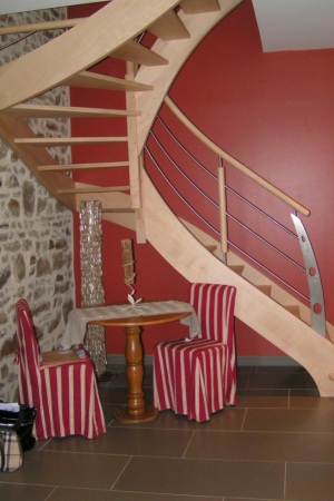 ESCALIER LIMON A LA FRANCAISE BOIS