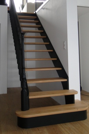 ESCALIER LIMON A LA FRANCAISE BOIS