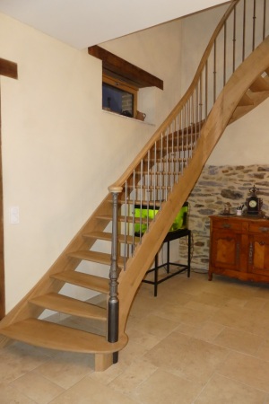 ESCALIER LIMON DEBILLARDE BOIS