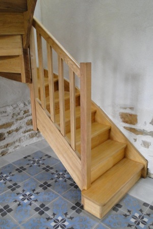 Escaliers limon à la Française bois